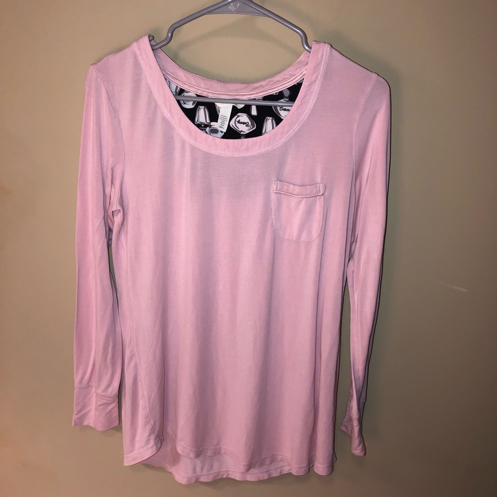 Pink long sleeve Soma sleep shirt